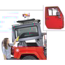 Bestop 42806-01 HOSS™ Hardtop Cart for 07-18 Jeep Wrangler JK